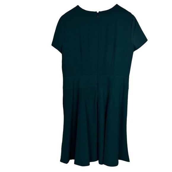Brooks Brothers Womens Green Sheath Dress Size 14 Short Sleeve NEW - Picture 1 of 10